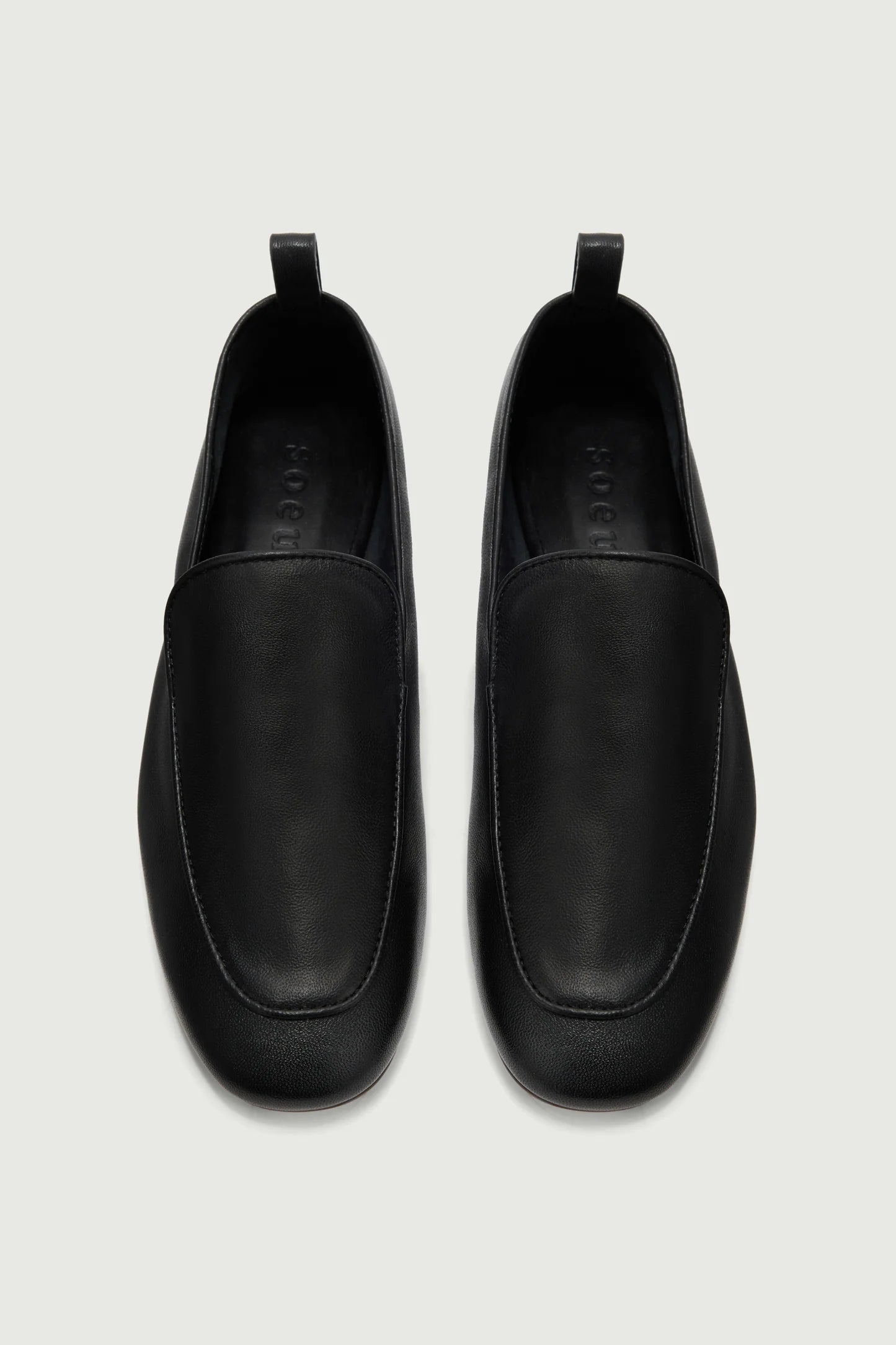 Soft leather loafer - nine