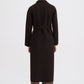 Alexa coat dark chocolate