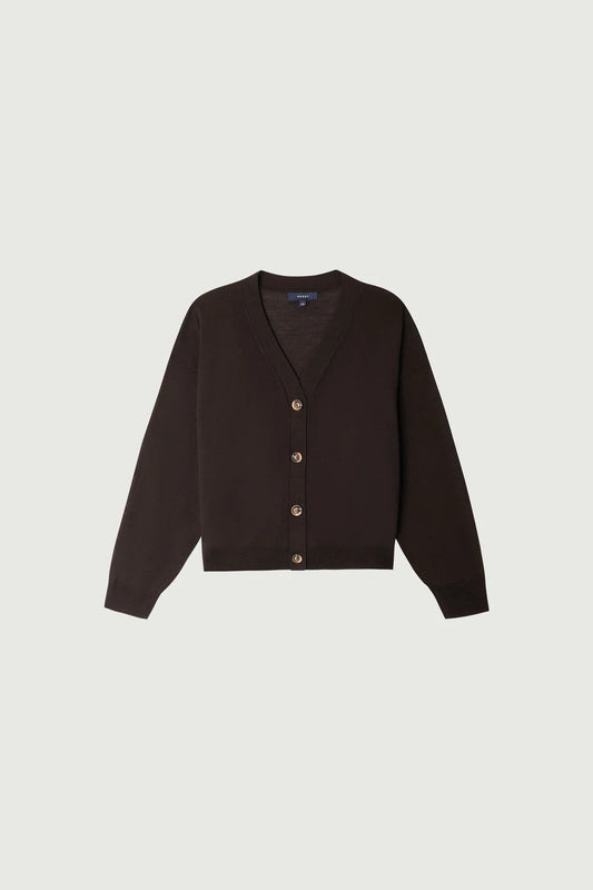 Idem cardigan chocolate