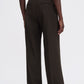 Darcey wool trouser - chocolate