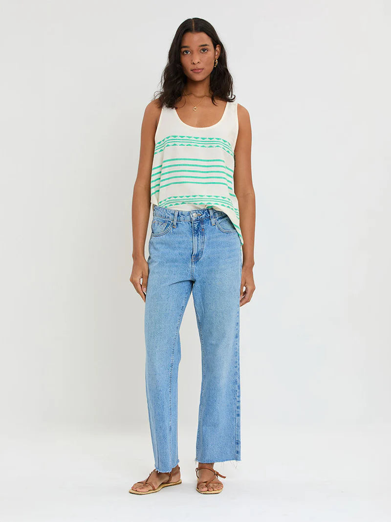 Kati tank top - chereka green