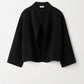 Short cashmere jacket black