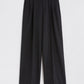 Darcey wool trouser - black
