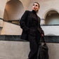 Darcy wool trouser black