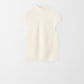 Brushed cashmere top feather white