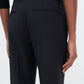 Emma cropped cool wool trouser - black