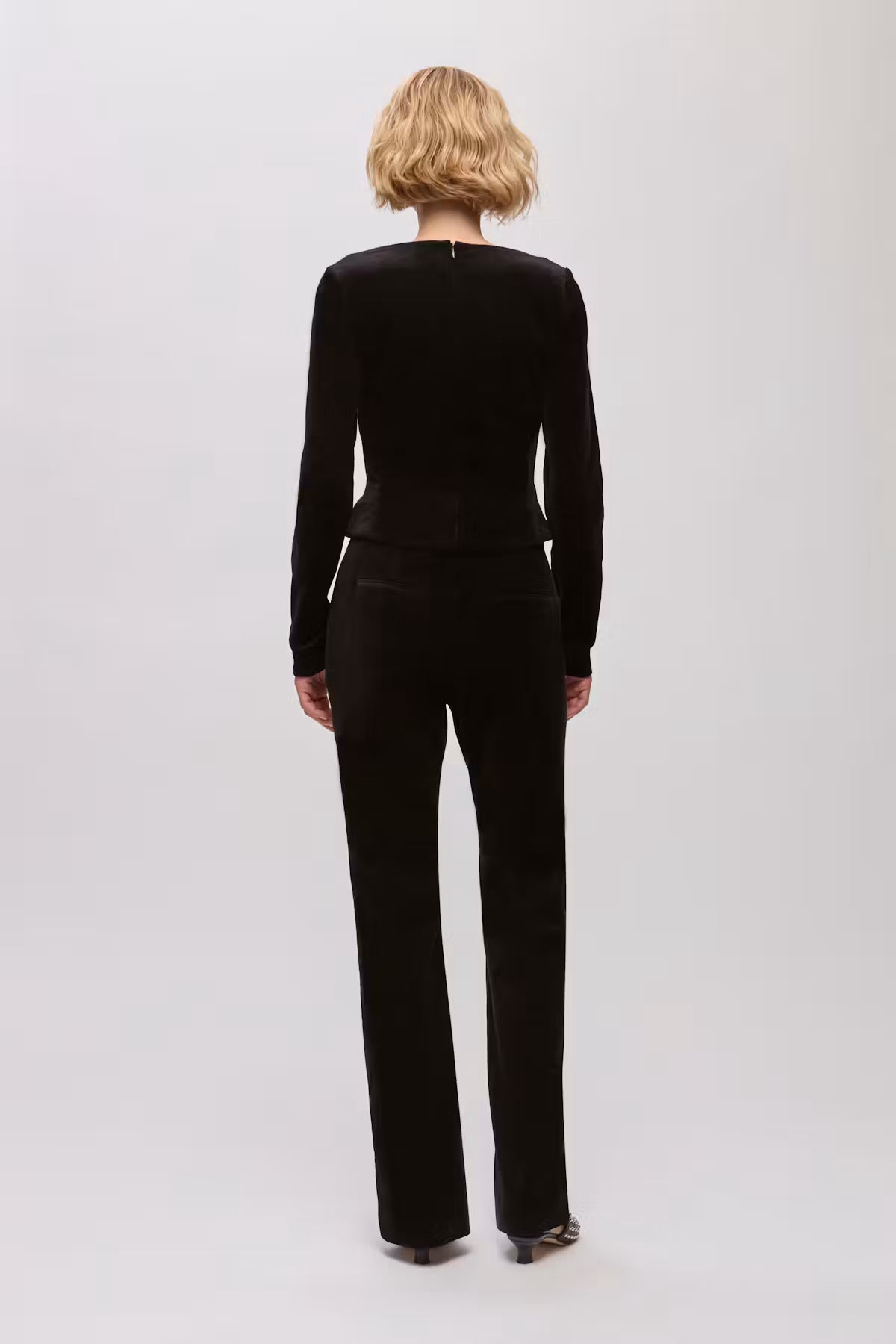 Prune Trousers in Black