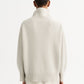 Boyfriend turtleneck in chalk
