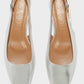 Geraldine slingback silver