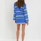 Raey column dress - tebibi blue