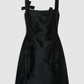 Bow dress black