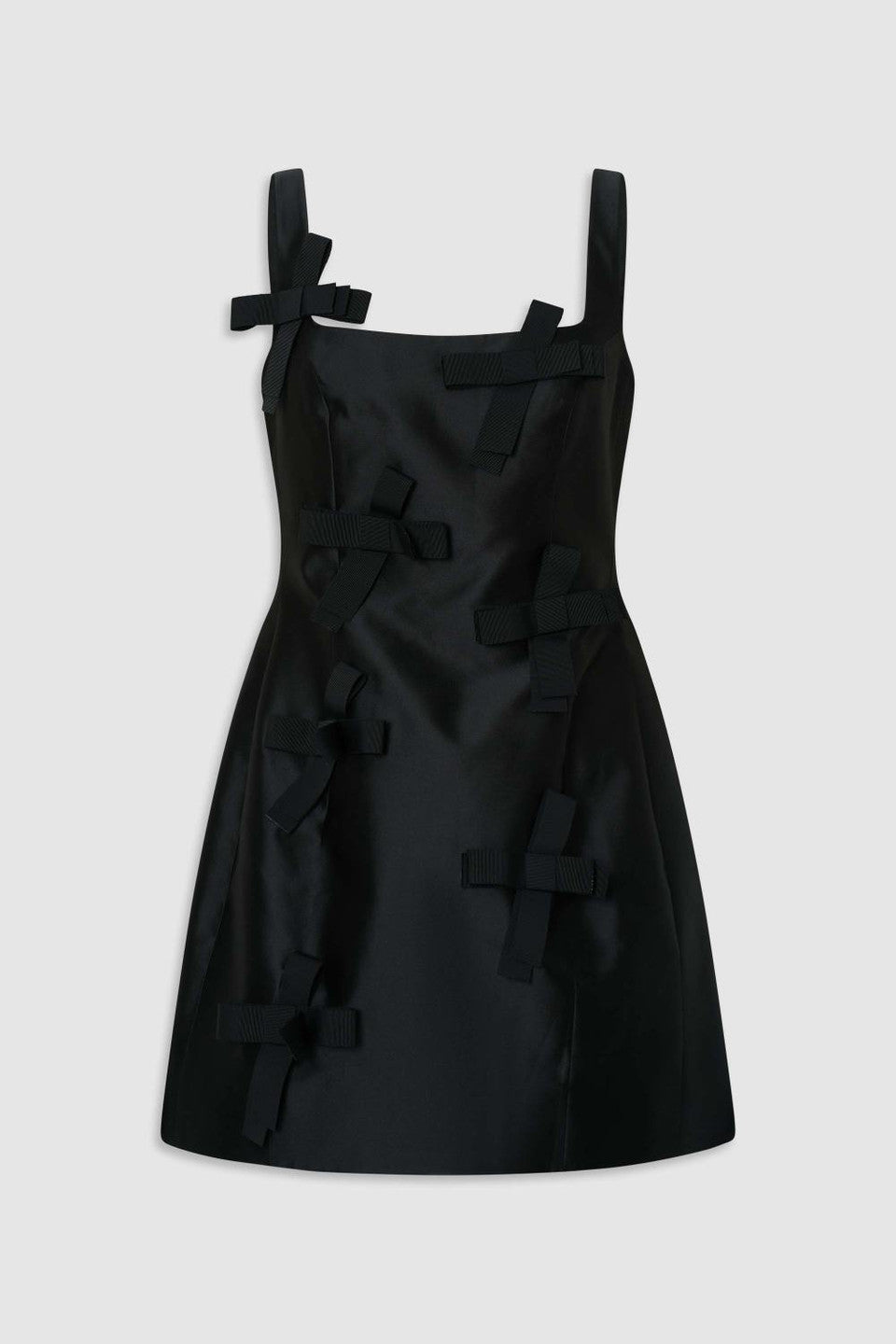Bow dress black