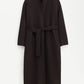 Alexa coat dark chocolate