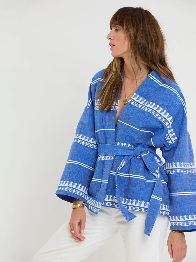 Terara jacket - tebibi blue