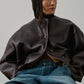 Fabio brown leather jacket