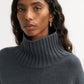Girlfriend turtleneck anthracite grey