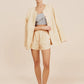 Rio shift jacket Dusty citron