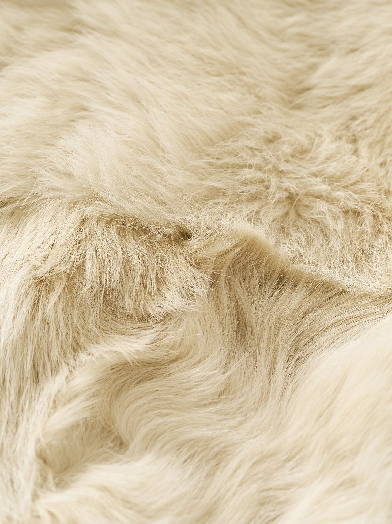 Shearling jacket chalk
