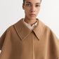 Woven collar camel