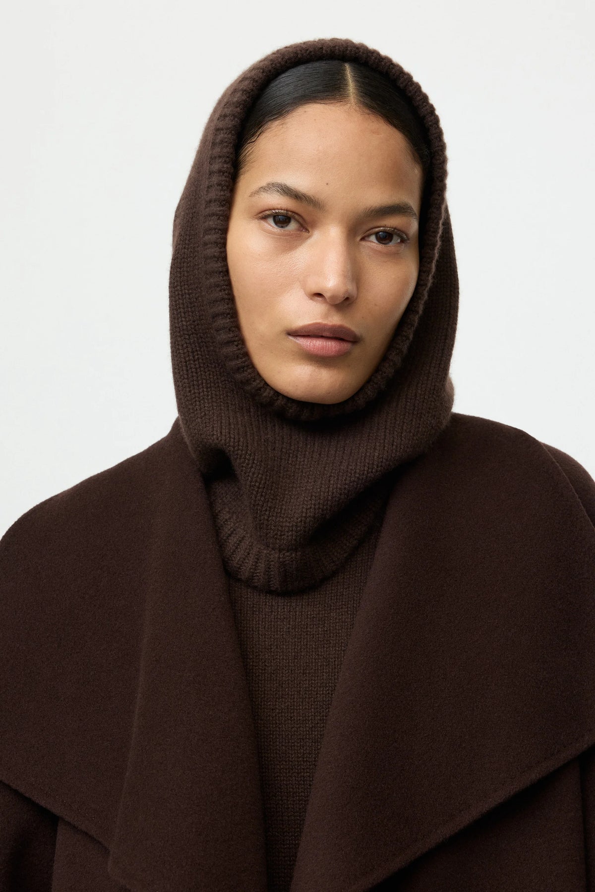 Mocha balaclava
