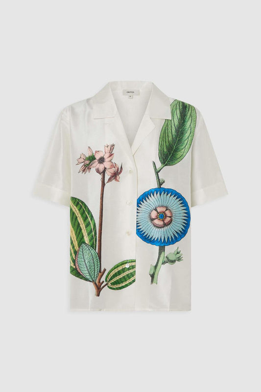 Grand floral camp shirt