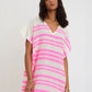 Dalila v neck caftan