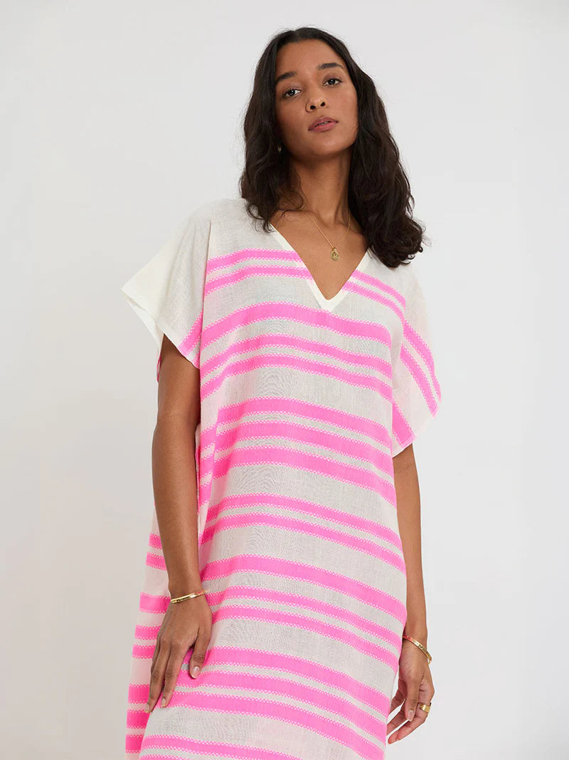 Dalila v neck caftan