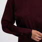 Batwing top burgundy