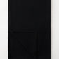 Knitted cashmere scarf black