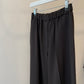 New easy fit pants dark brown