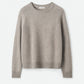 Boyfriend crewneck greige
