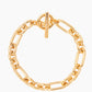 Small gold watch chain bracelet