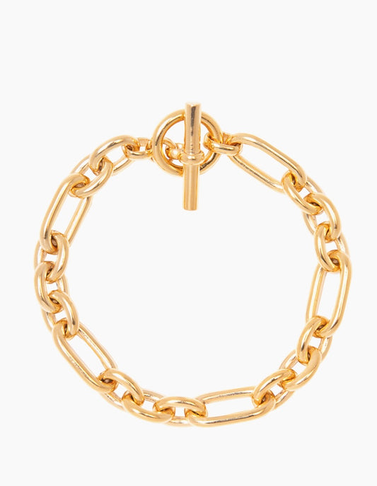 Small gold watch chain bracelet