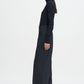 Darcey wool trouser in black