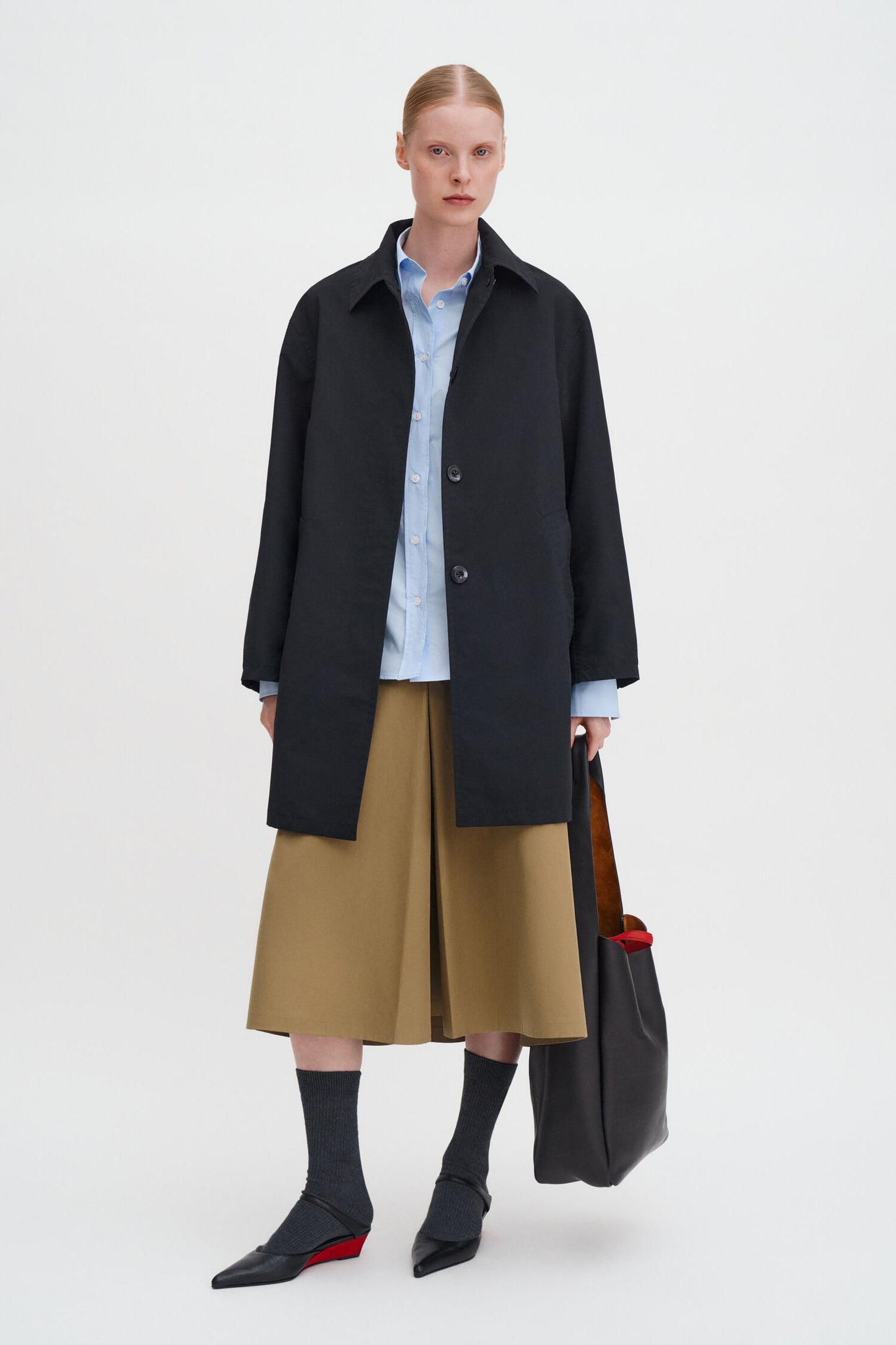 Cassie car coat black