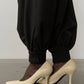 Zeth High Waist Pants - Black