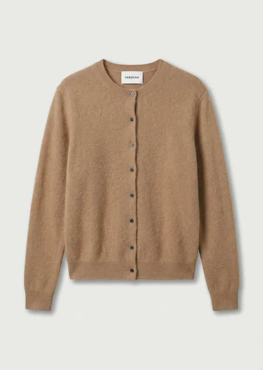 Roselle Cardigan in Croissant