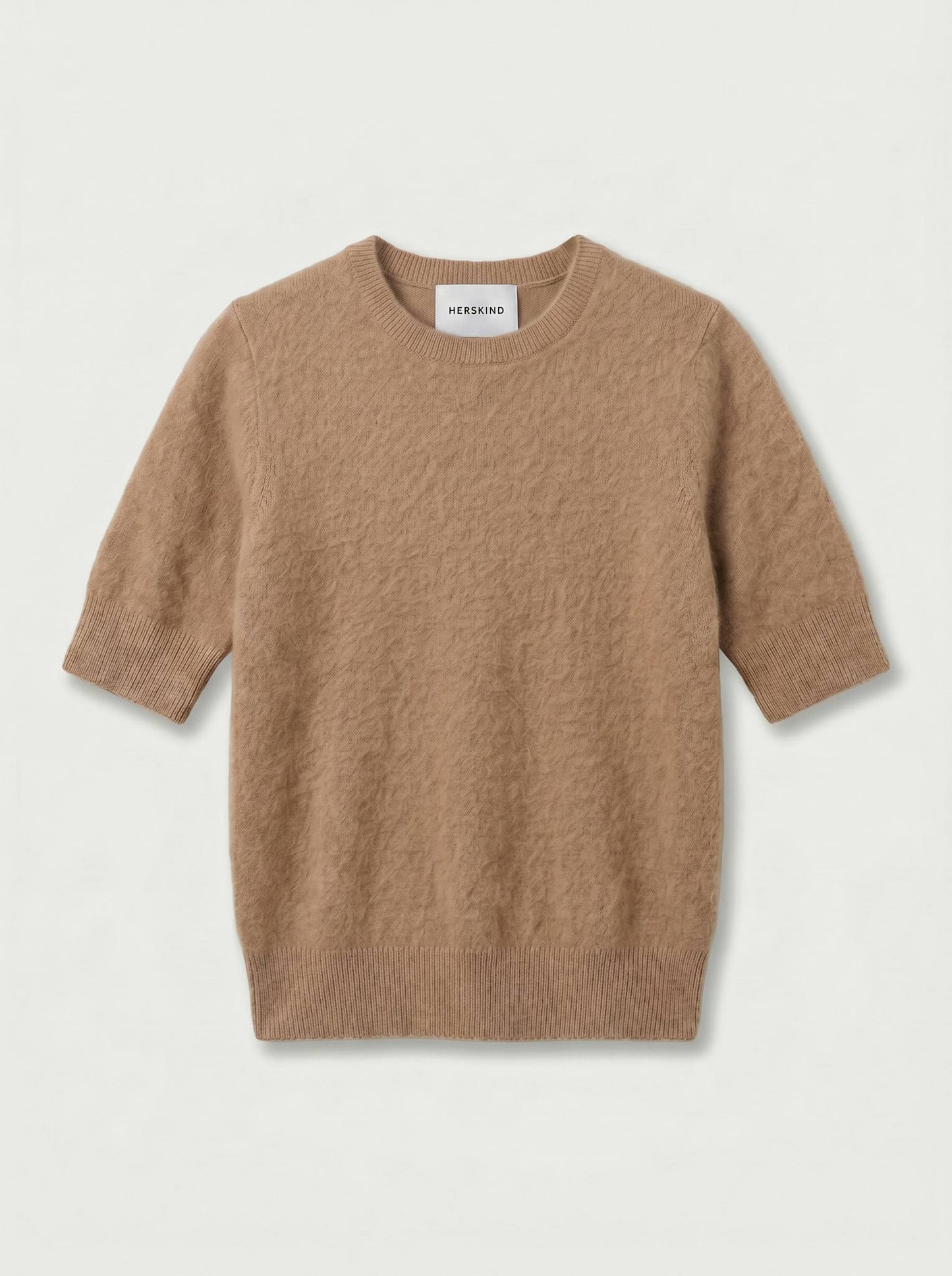 Therese Knit Blouse in Croissant