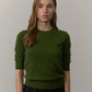 Therese Knit Blouse in Green