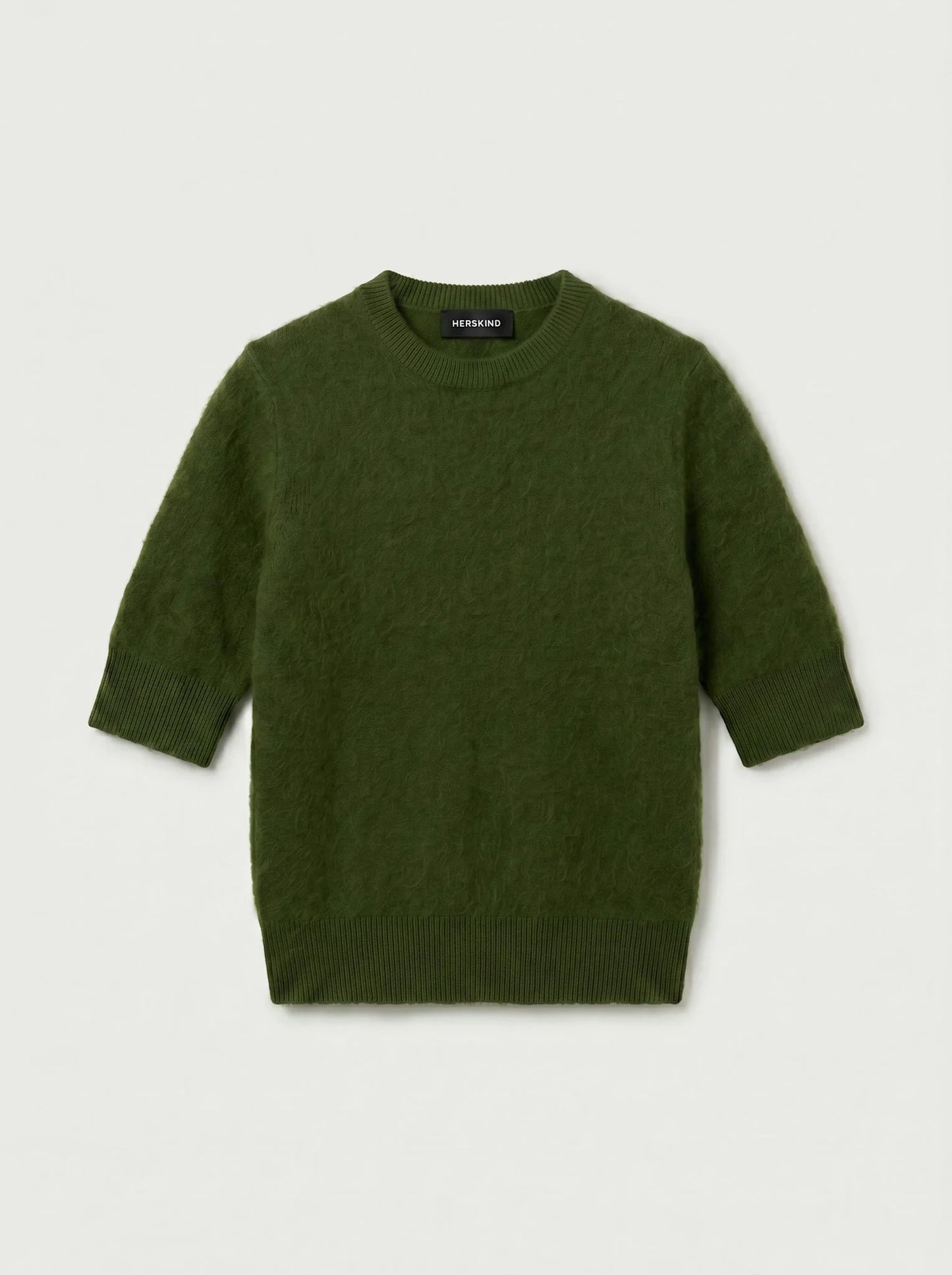 Therese Knit Blouse in Green