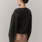 Simona Knit Blouse - Grey