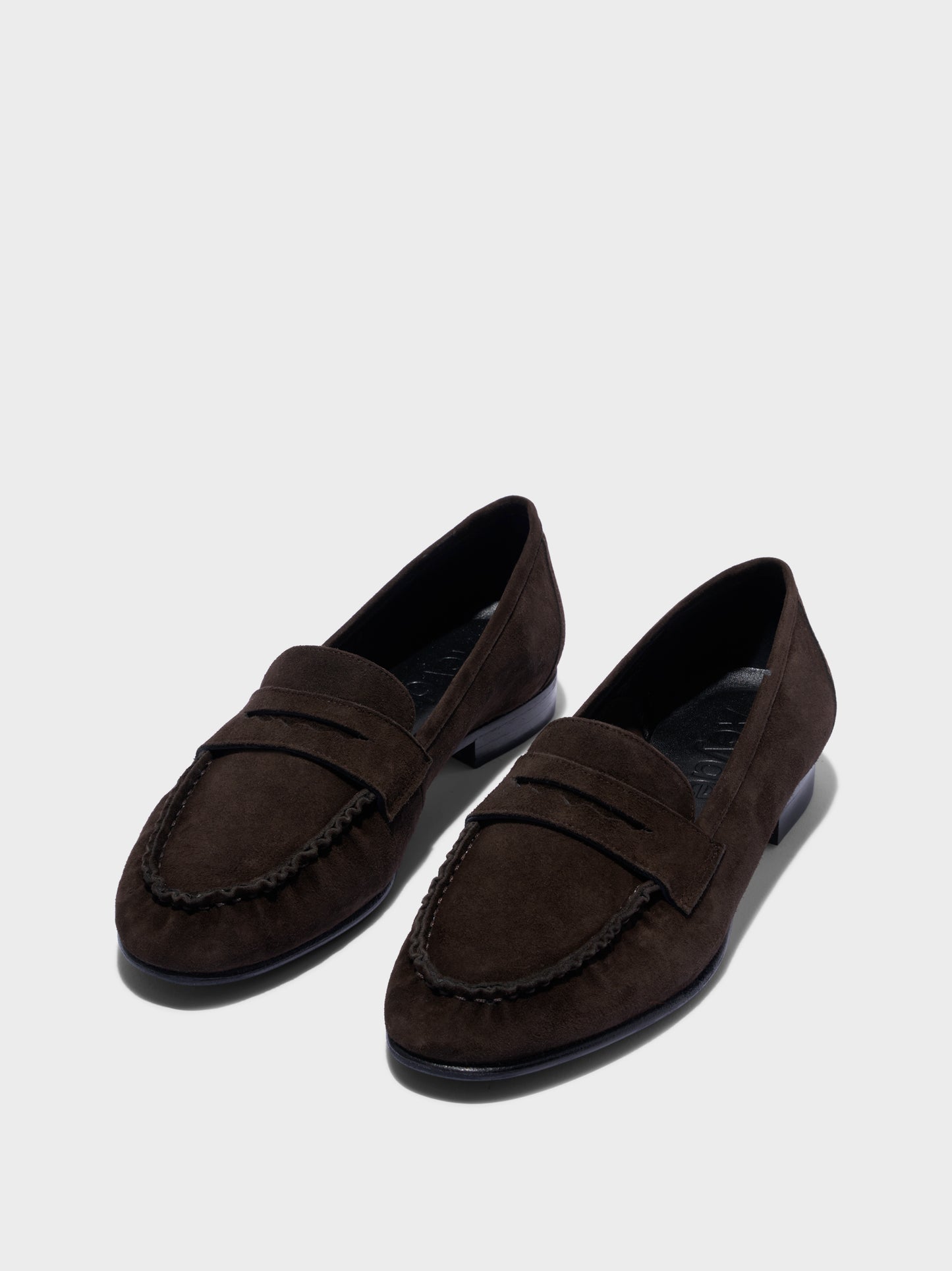 Aldous kid suede leather - moka