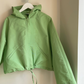 Cropped parka jacket