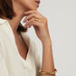Gold retro bangle