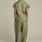 Kora top textured silk