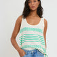 Kati tank top - chereka green
