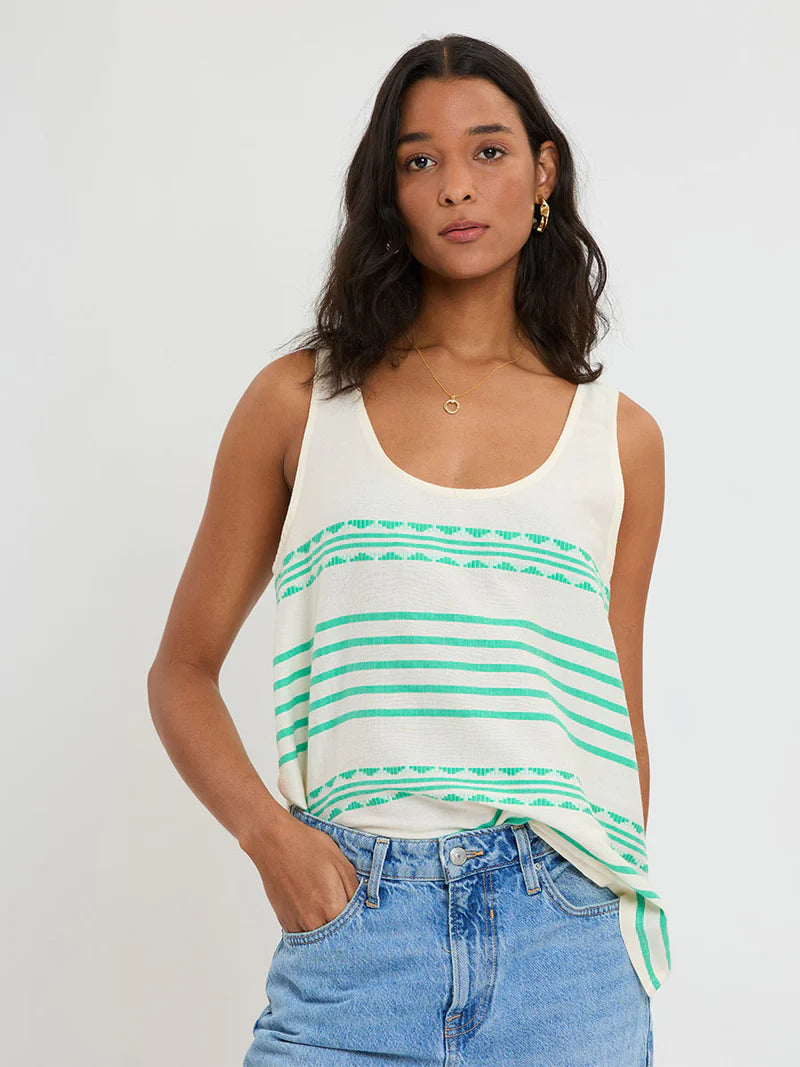 Kati tank top - chereka green