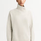 Boyfriend turtleneck in chalk