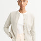 Cardigan in chalk