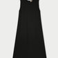 Robe long dress black